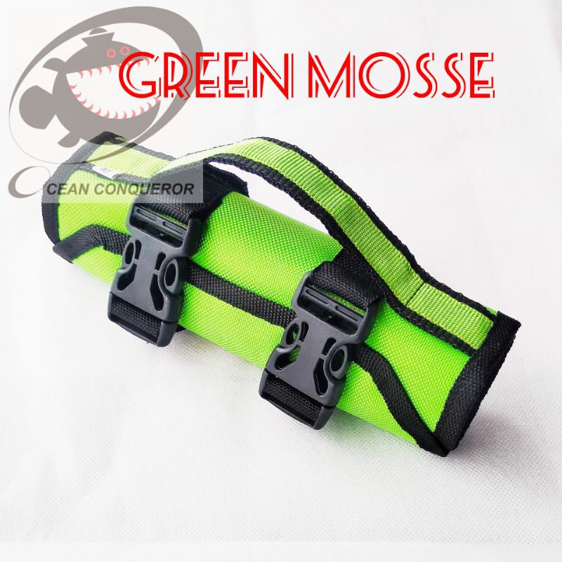 Jig Bag Roll Tas Metal Jig Size S, M, L, XL Untuk Jig 5gr-500gr Original By Ocean Conqueror-Green Mosee