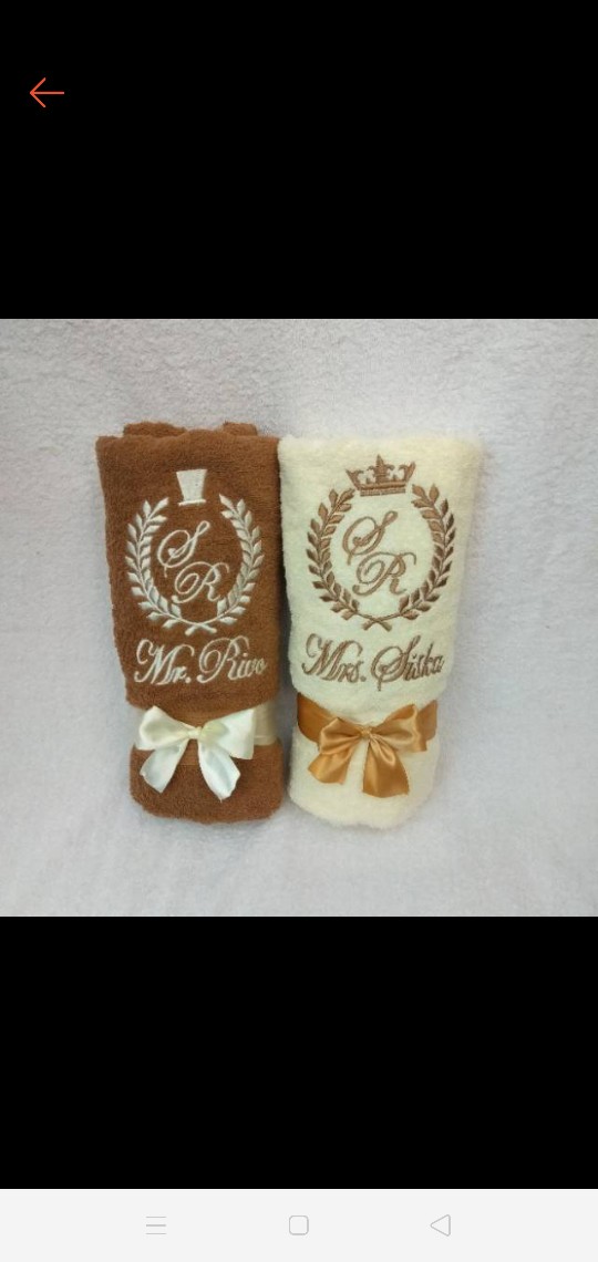 Handuk Couple Uk Mandi Bk02