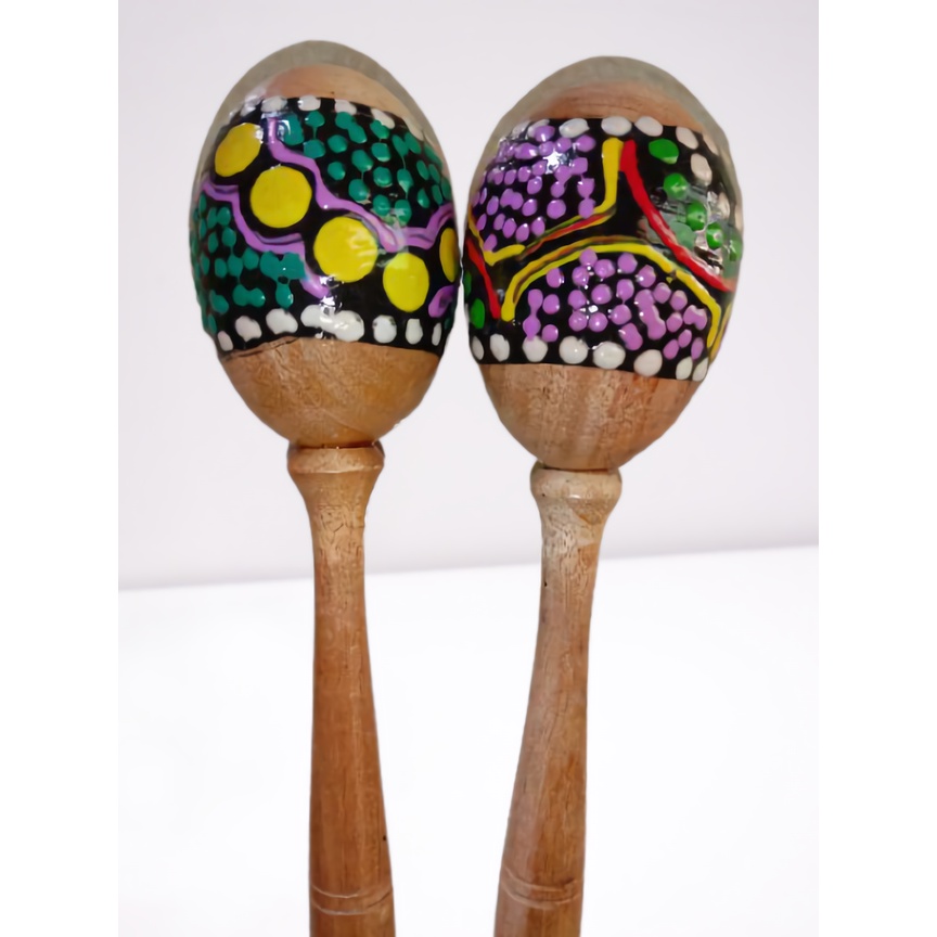 Jual Alat Musik Marakas / Maracas / Mainan Anak / Souvenir Indonesia