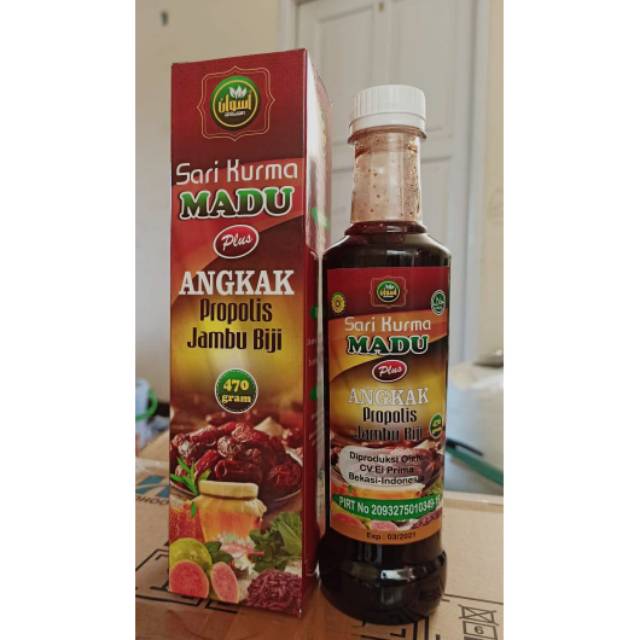 

Sari Kurma Madu Aswan Plus Angkak Propolis