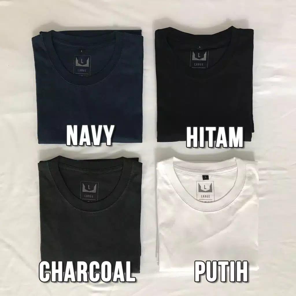 Kaos polos combed 30s/kaos polos lilac