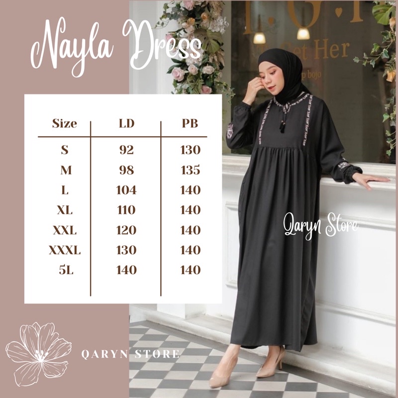 Fashion Muslim | Nayla Maxy | Maxy dress | Maxi | Dress | Shakila Premium bordir