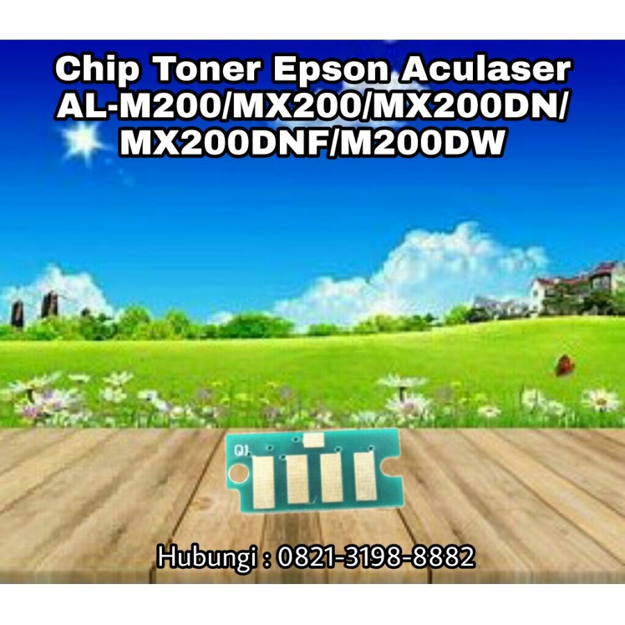 Chip Toner Epson Aculaser AL-M200 MX200 MX200dn MX200dw MX200dnf