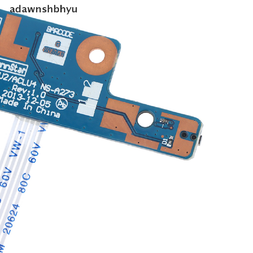 Adawnshbhyu Papan Tombol Power Dengan Kabel Untuk Reparasi Lenovo Z50 G50-30 45 70 80M Z50-75