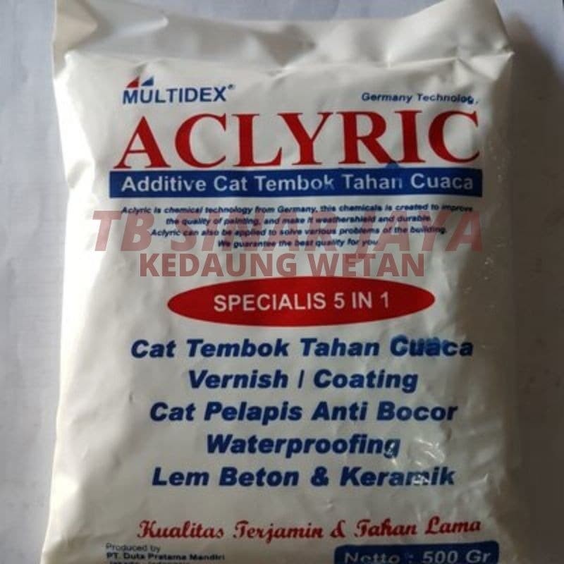 Multidex Aclyric 500gr Cat Tembok Tahan Cuaca Anti Bocor Waterprofing