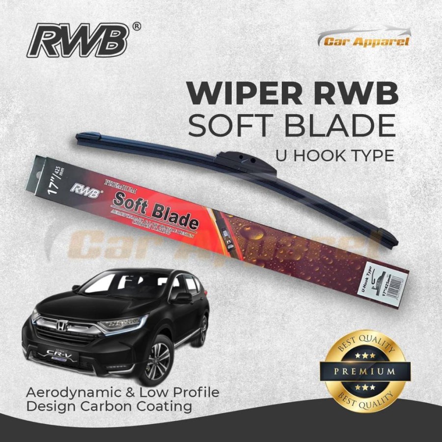 Wiper RWB Soft CRV Turbo 2017-2022 / Windshield CRV Turbo Soft RWB