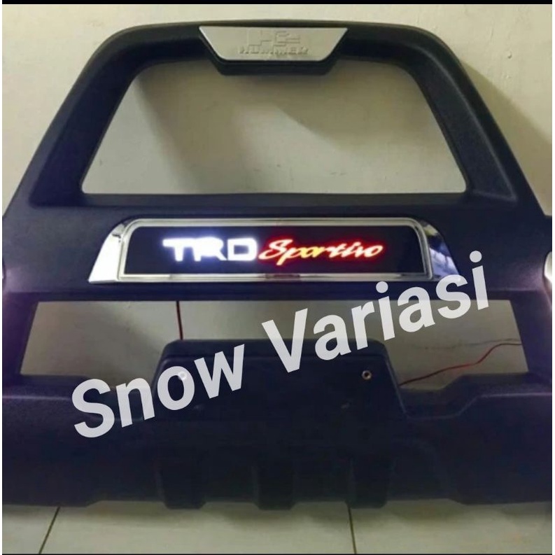 Tanduk / bumper depan trd sportivo with led