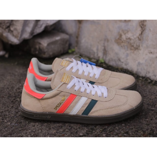 PROMO Adidas Spezial Cream List Merah Putih Hijau Premium Murah