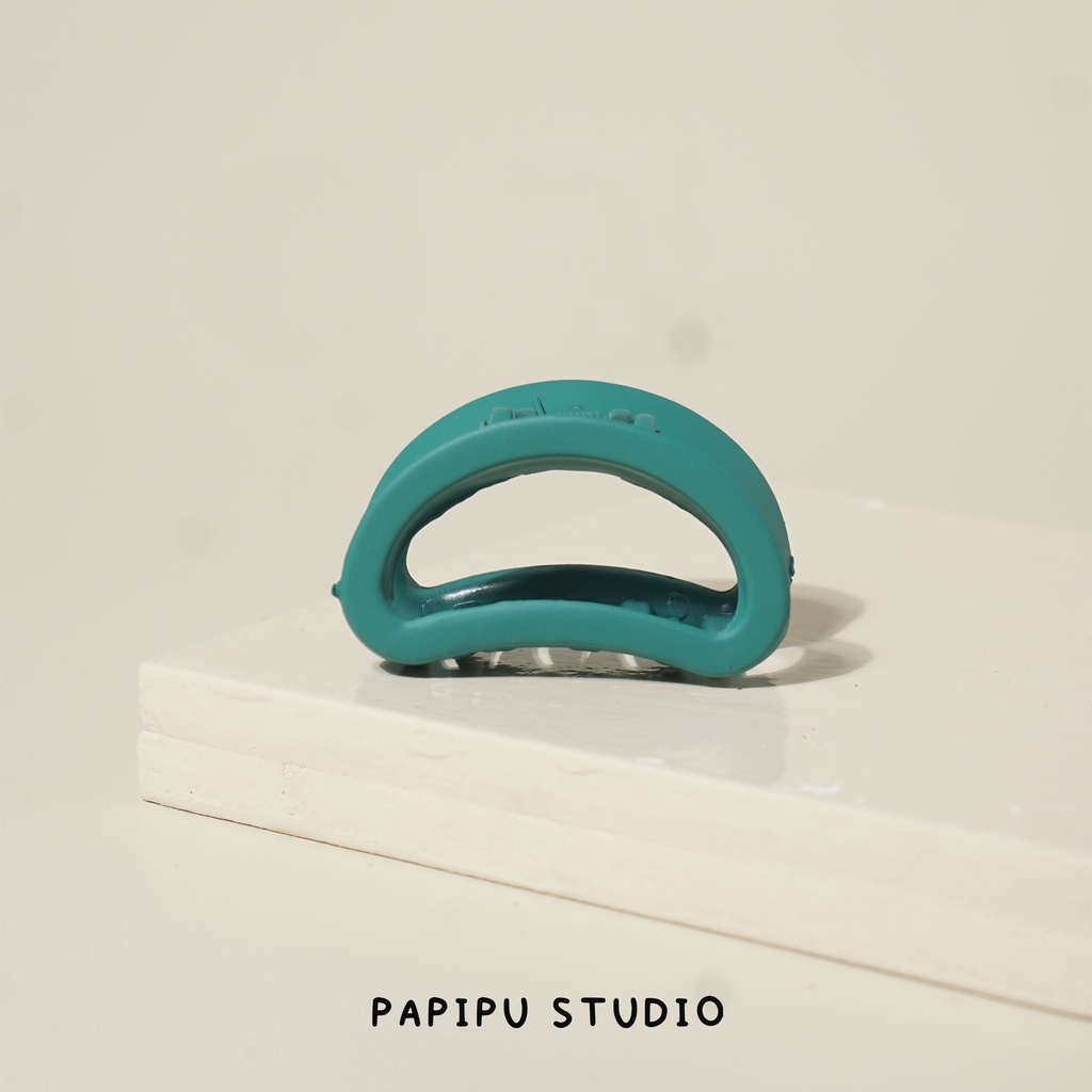 Papipu studio - Jepit rambut claw clip import Smile