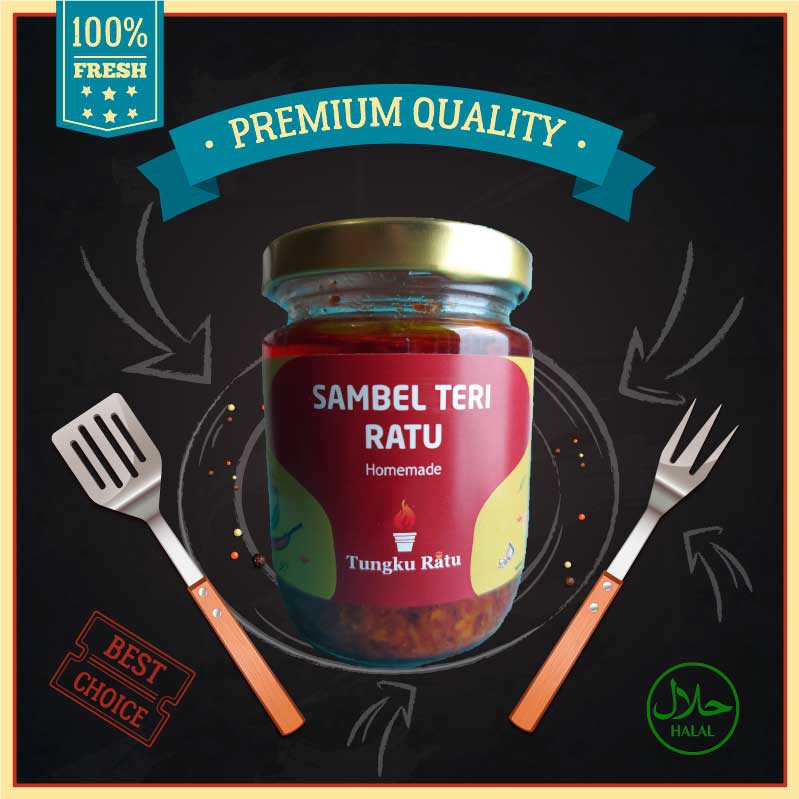 

Sambal Teri Medan Ratu Pedas Homemade Terenak dan Termurah