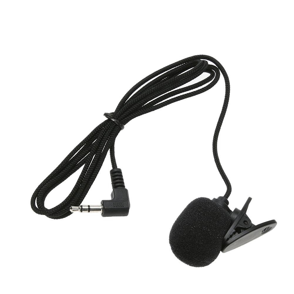 Computer Dedicated Clear Speech No Noise Durable Mini Clip-on Lapel Microphone Hands-free 3.5mm