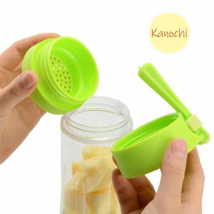 Blender Mini Portable Rechargeable USB Jus Buah Travel Shake n Take