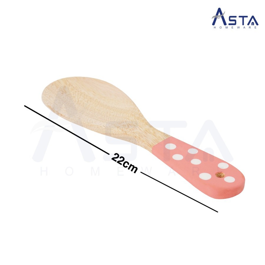 Spatula Set Kayu Asta Wooden Utensil 5 Pcs Asta ASWU-01 ASWU 01 ASWU01