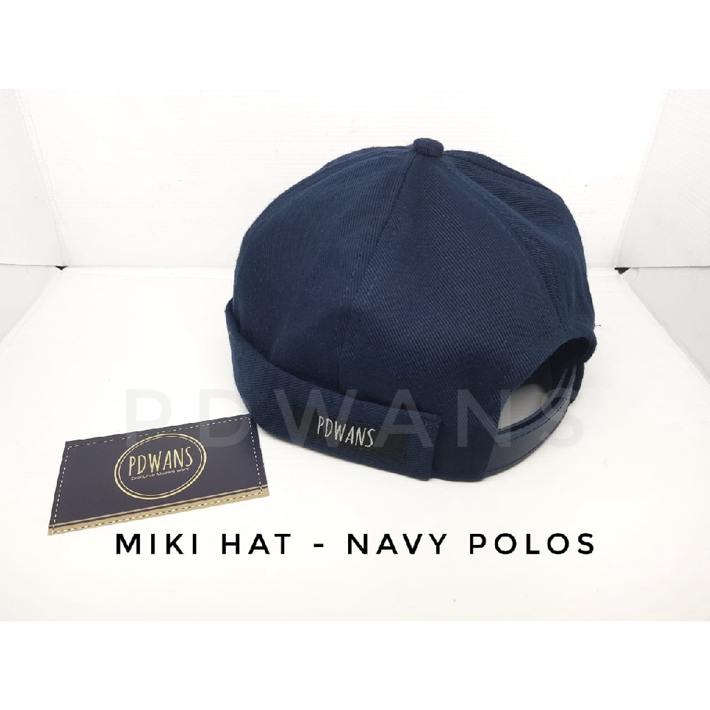 Miki Hat Peci Cap Beanie by PDWANS