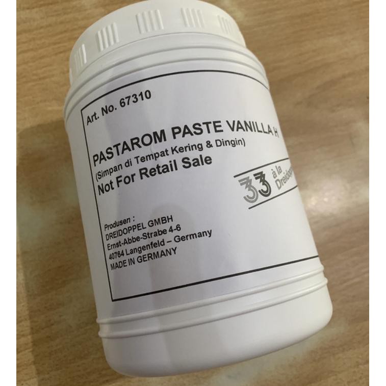

Dreidopple Vanilla paste extract 1 kg / Pasta Rom extract
