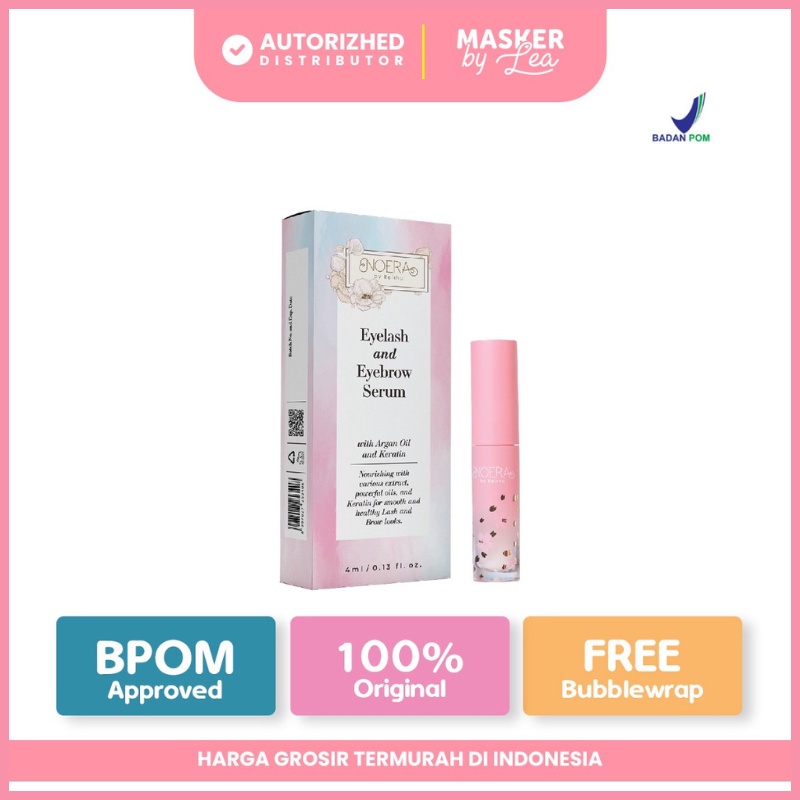 BPOM - Noera Eyelash &amp; Eyebrow Serum | Serum Bulu Mata dan Alis