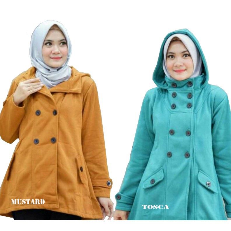 PRMO EDITION         Jaket Wanita Parka Korea / COD Jaket Parka Korea Wanita