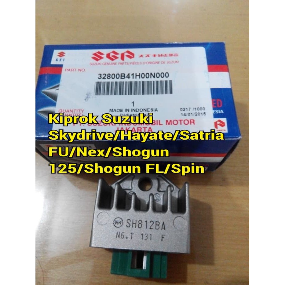 REGULATOR KIPROK SUZUKI SKYDRIVE / SATRIA FU / SHOGUN 125 / SPIN / NEX / HAYATE SGP