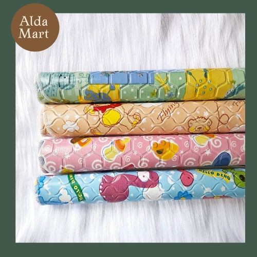 Perlak Alas Ompol Taplak Fleece Matress Protector 70cm x 65cm