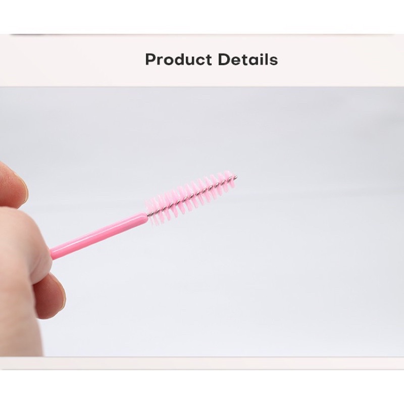 50PCS EYELASH EYEBROW BRUSH - MASCARA WAND