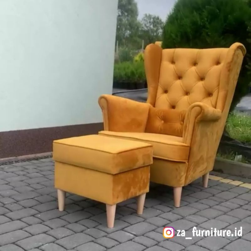 Sofa santai Chester tunggal