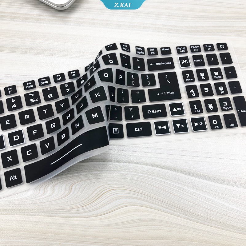 Skin Silikon Pelindung Keyboard Laptop ACER Nitro 5 AN515-57 AN515-56 AN515-55 15.6 &quot;Tahan Air (ZK)