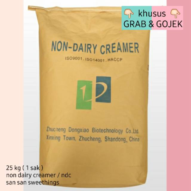 

Non dairy creamer / ndc 25 kg khusus Grab Gojek