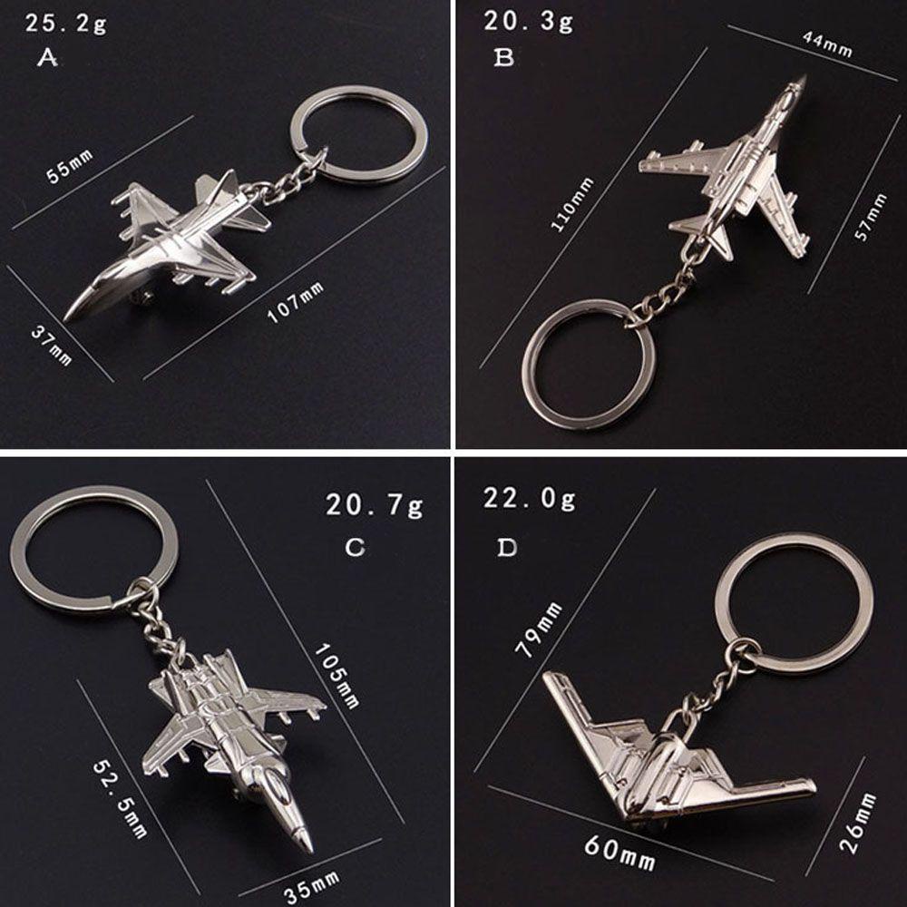 Lanfy Logam Populer New Arrival Gantungan Kunci Aviation Keychain Model Pesawat Gantungan Kunci