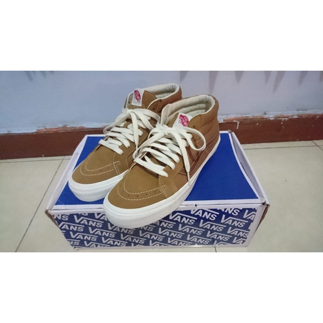 Vans mid skool og tobacco