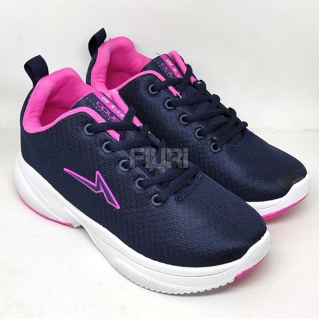 FIURI - ANDO ORIGINAL - YUVI 37-40 NAVY PINK - SEPATU SNEAKERS SPORT KANVAS SOL KARET ANAK PEREMPUAN - SEPATU KETS FASHION TRENDY WANITA DEWASA - SEPATU OLAHRAGA LARI FITNES SENAM KERJA KULIAH BERTALI CEWEK MURAH PROMO DISKON BONUS KAOS KAKI