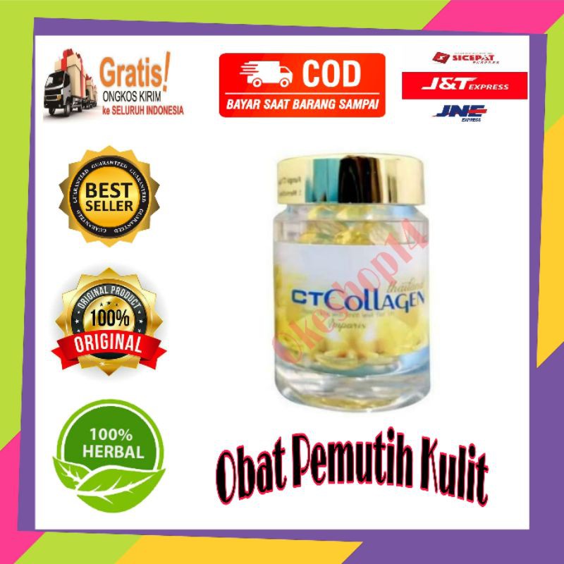 CT Collagen Thailand Asli Original Obat Pemutih Kulit Herbal Alami