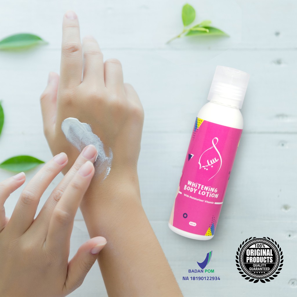 Sabyan whitening body lotion with moisturizer BPOM - lotion bibit pemutih ORI