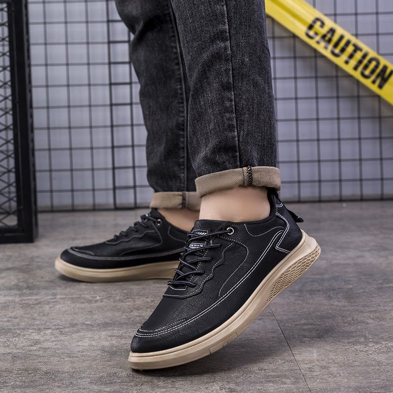 Sepatu Sneakers 39-43 hitam natural Casual Sport Sekolah Pria Wanita medan