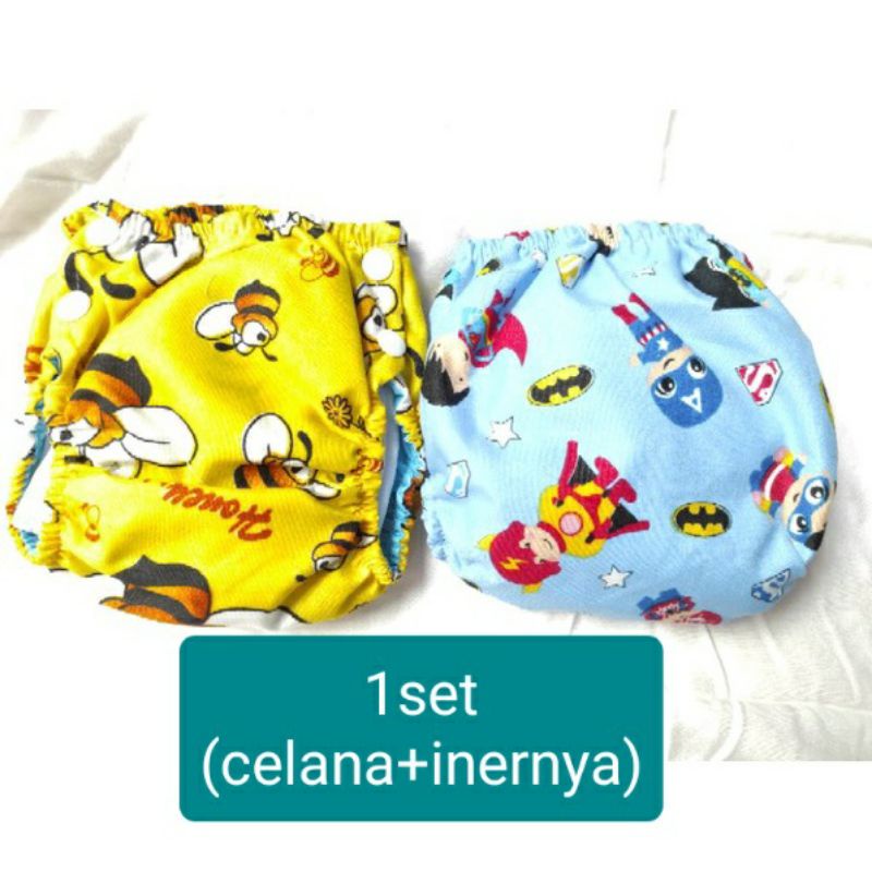 clody bayi / pempers popok kain cuci ulang / clodi bayi model kancing