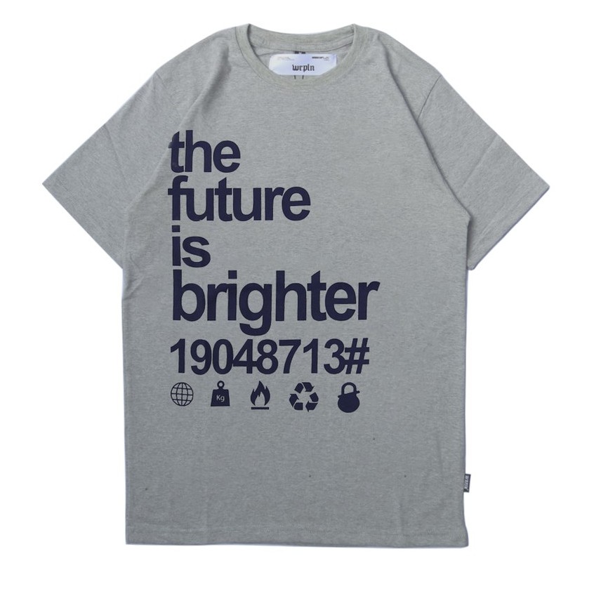 Wrpln  TSHIRT - FUTURE Grey /Kaos Dewasa/Kaos Pria/ Warplane