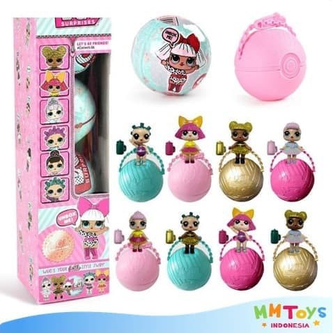 LOL Surprise Doll Generasi 2 KW SUPER 4pcs Set J0341 Mainan Anak