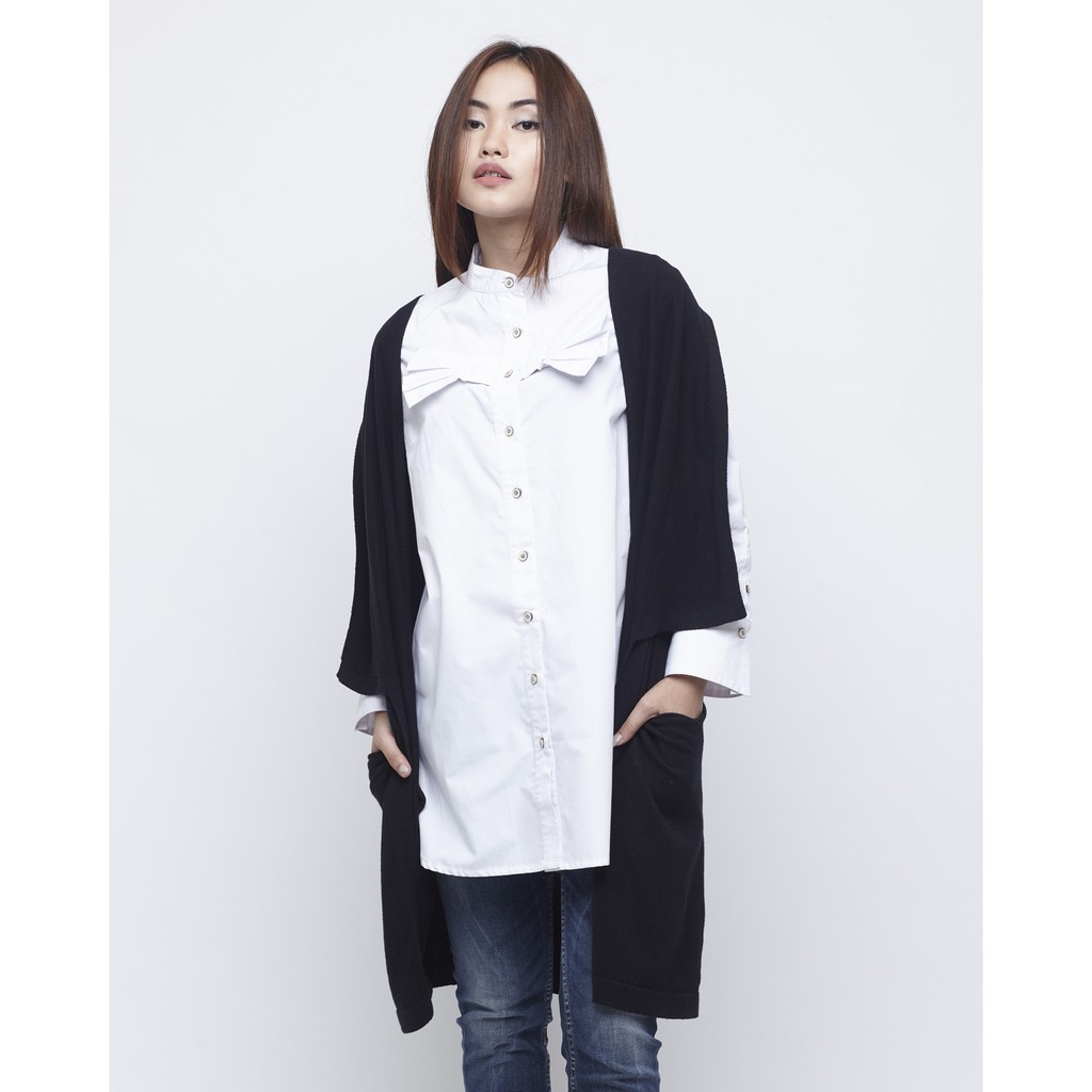 Miyoshi Jeans MY17OW018. Sleeveless Cardigan