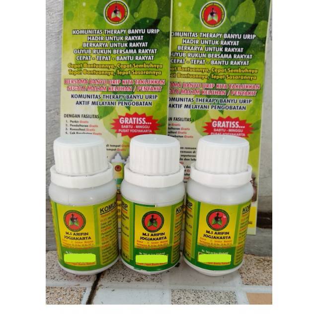 

Ramuan Therapi Banyu Urip 100 ml - Gratis Botol Tetes