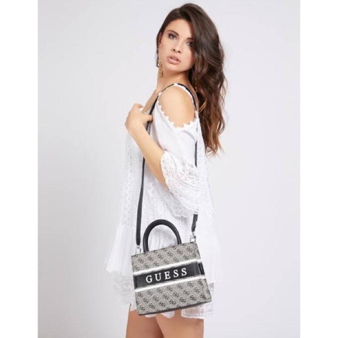 TAS WANITA GUESS MONIQUE MINI BRANDED TOTEBAG ORIGINAL IMPORT GS 031 TERPOPULER