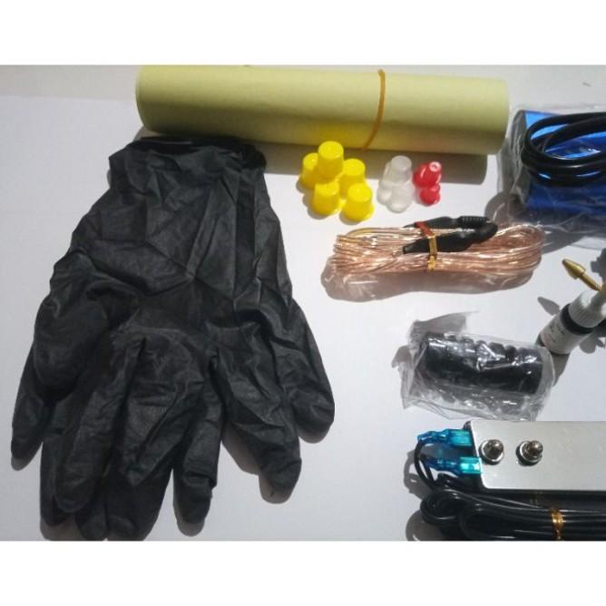 Requestan Pembelipaket Tatto Mesin Coil 12 Wrab Dengan 1 Papan Jarum