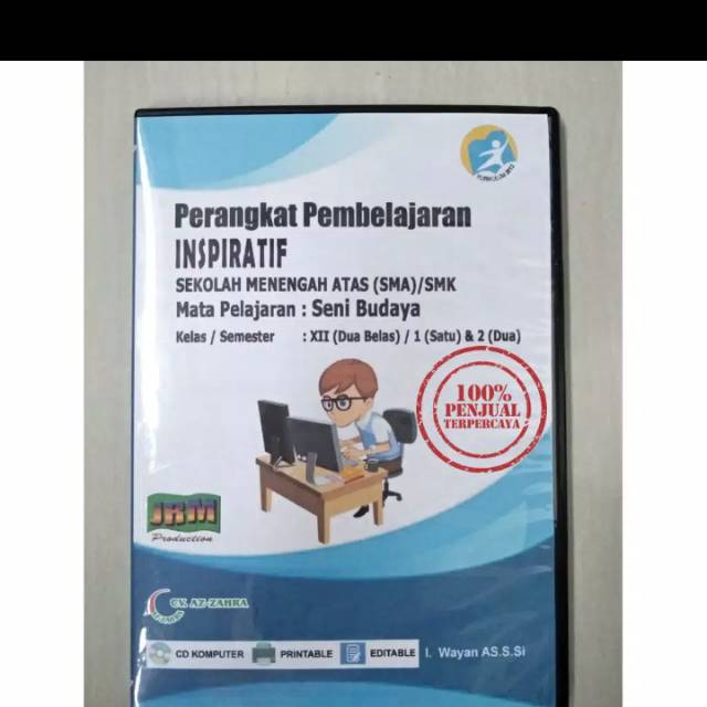 Cd Rpp K13 Versi 1 Lembar Mapel Seni Budaya Kelas Xii 12 Sma Ma Mak Edisi Revisi Terbaru Shopee Indonesia