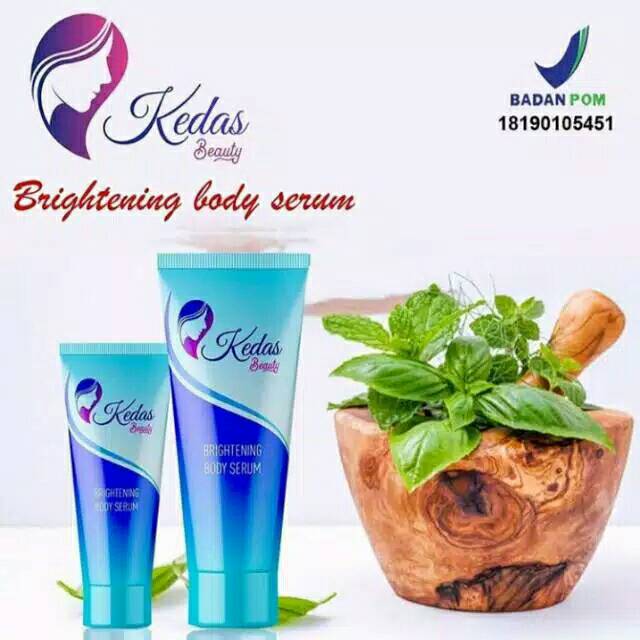 Kedas Bauty Body Scrub, Kedas Beauty Body Serum 100% produk ORIGINAL
