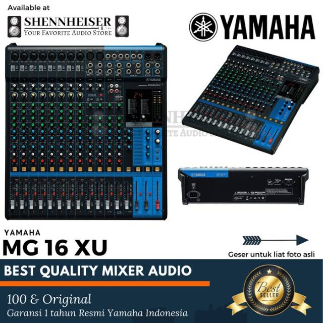 Mixer yamaha MG 16 XU (16chanel) original