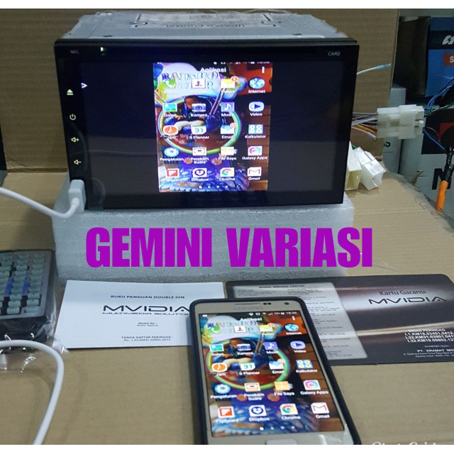 HEADUNIT DOUBLEDIN TV MOBIL MVIDIA EV B-21 7055H/ M VIDIA 7055H