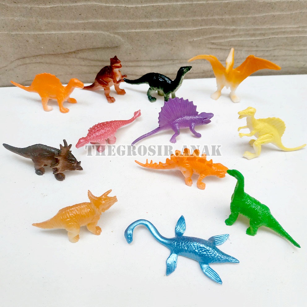 Dinosaur World 819K Mainan Dino Dinosaurus Miniatur Jurassic World