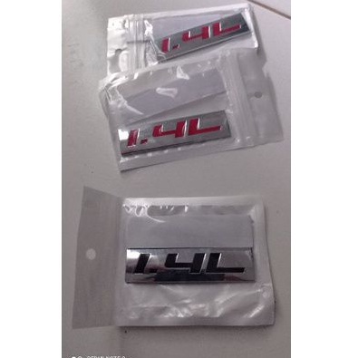 emblem 1.4 L mobil hyundai getz kia rio matrix 1400 cc tempel