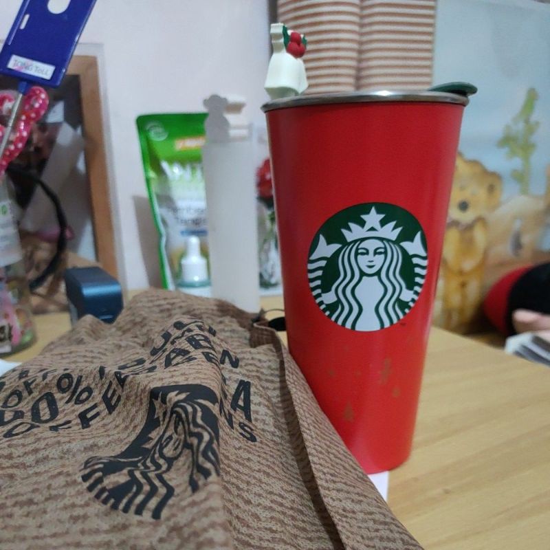 Starbuck 's / STARBUCKS TUMBLR KOREA (ASLI) Christmas / xmas EDITION
