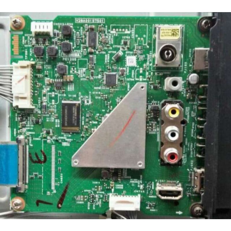 Mainboard / Motherboard Mesin Tv LED Toshiba TIPE/MODEL'  40L2550VJ 40L2550