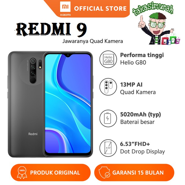 Xiaomi Redmi 9 & Redmi 9T & Note 9 & Note 9 Pro Original 100% Garansi Resmi-4