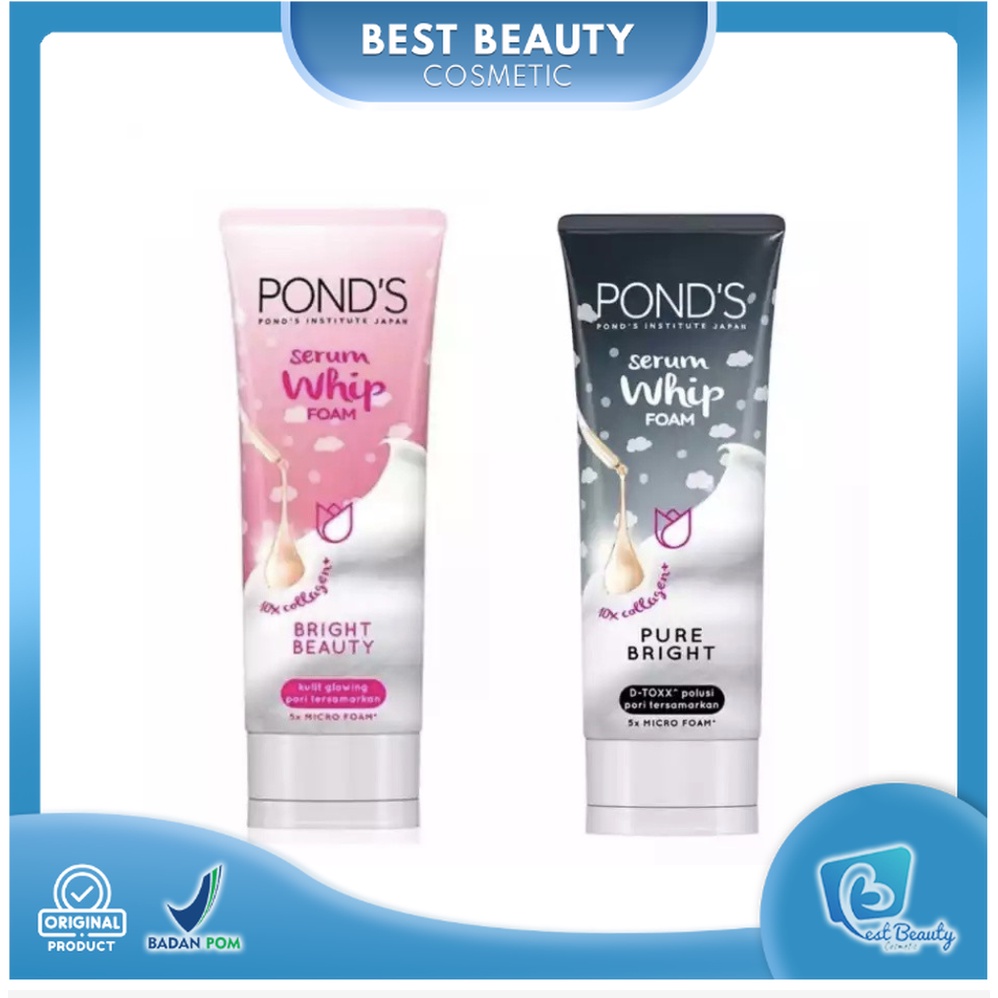 ★ BB ★ Pond's Bright Beauty Whip Foam - Pond's Pure Bright Whip Foam - 100gr - Ponds